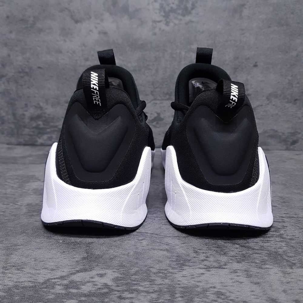 NIKE Free Metcon 6 Running Shoes Womens Size 9.5 Black White Crossfit FJ7126-001 - Picture 4 of 5
